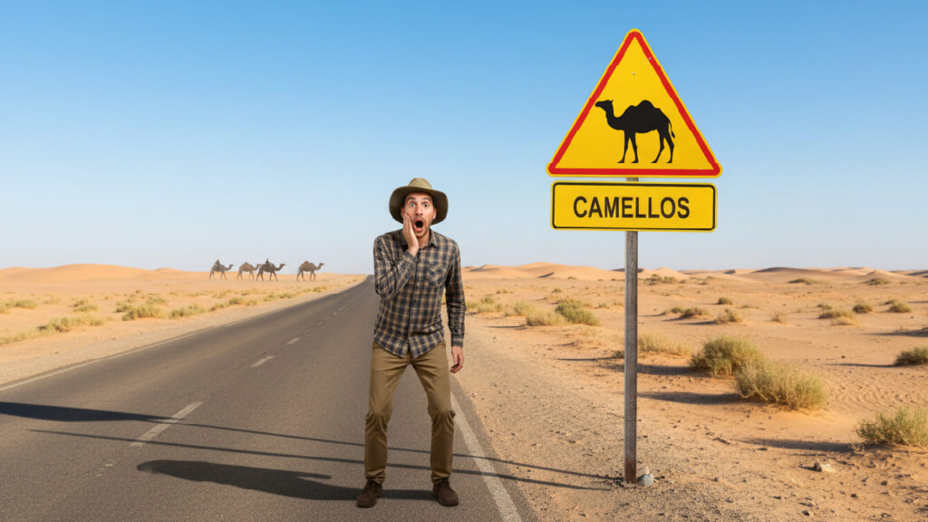 La señal de camello y otras normas de tráfico que sorprenden a los conductores 3 La señal de camello y otras normas de tráfico que sorprenden a los conductores