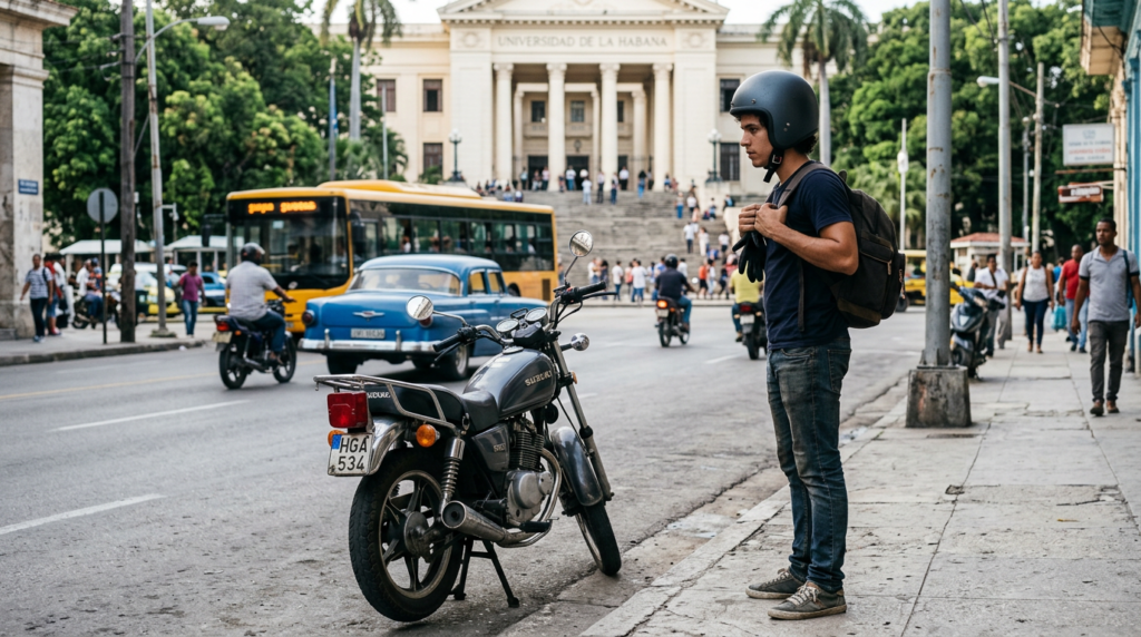 Motocicleta y mochila: ¿cómo transportar tus pertenencias sin afectar la conducción? 1 Miss & Míster Volante | Escuela de conducción